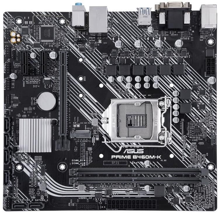 Asus PRIME LGA1200 B460M-K DDR4 Micro ATX main image