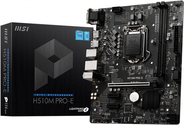 MSI H510 M PRO-E DDR4 Micro ATX image