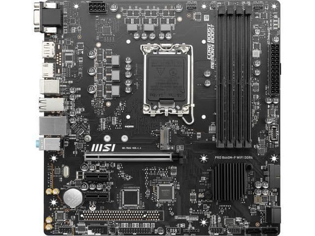 MSI B660 PRO M-P DDR4 Micro ATX image