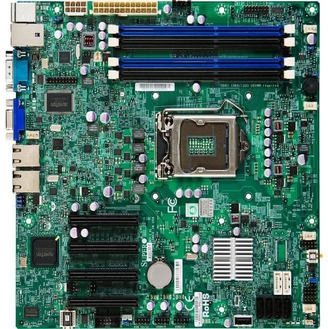 Supermicro Intel C204 MBD-X9SCM-F-O LGA1155 DDR3 Micro ATX main image