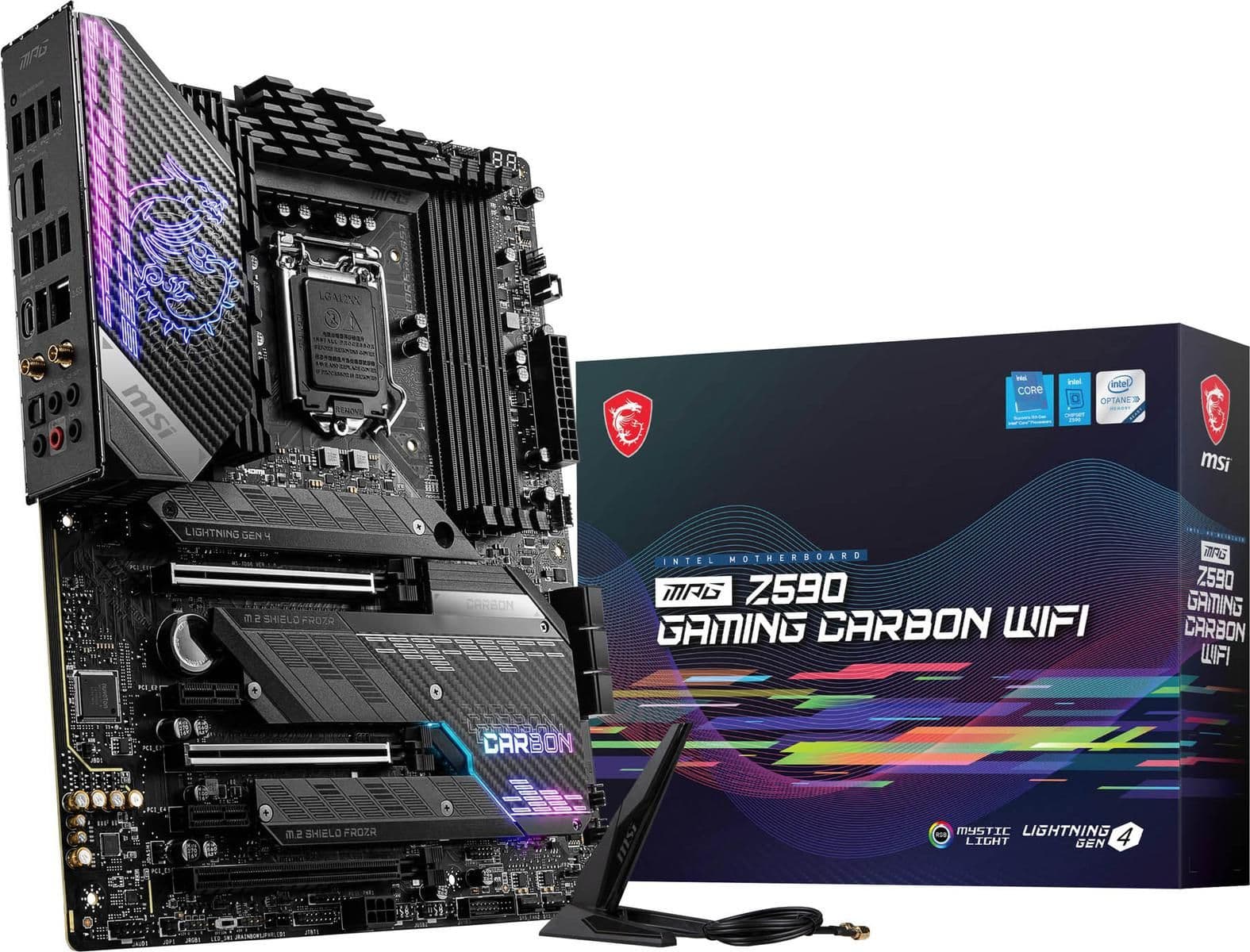 MSI Z590 MPG GAMING CARBON WIFI DDR4 ATX main image