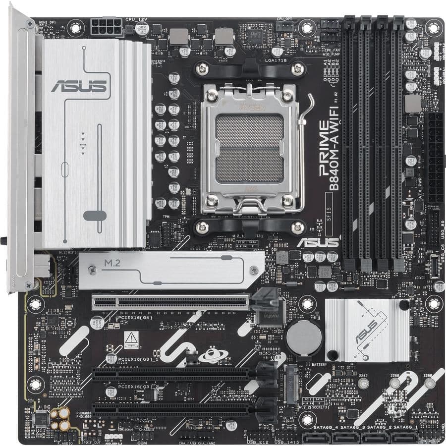 Asus B840M-A PRIME WIFI-CSM AM5 DDR5 Micro ATX image