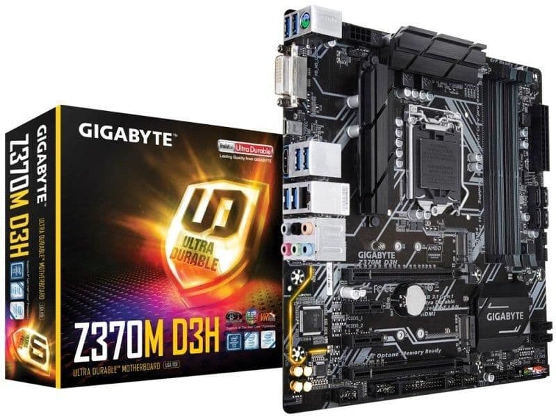 Gigabyte Z370 M D3H (rev. 1.0) LGA1151 DDR4 Micro ATX main image