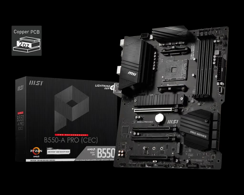MSI B550-A PRO (CEC) main image