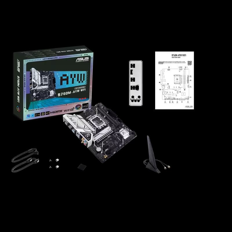 ASUS B760M-AYW WIFI LGA1700 DDR5 mATX image