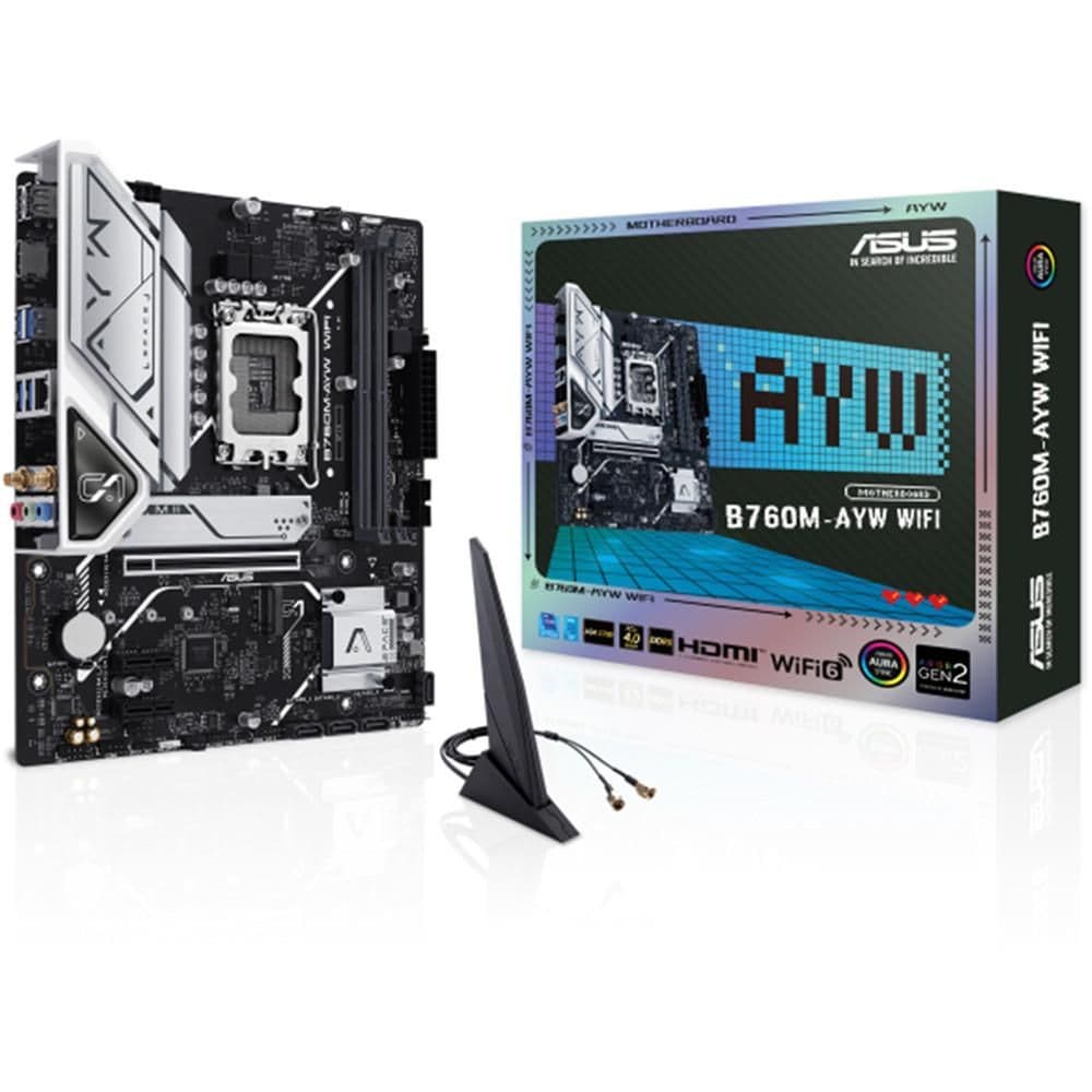 ASUS B760M-AYW WIFI LGA1700 DDR5 mATX image
