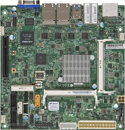 Supermicro CPU Integrated MBD-X11SBA-LN4F-O Pentium N3700 DDR3 Mini ITX image