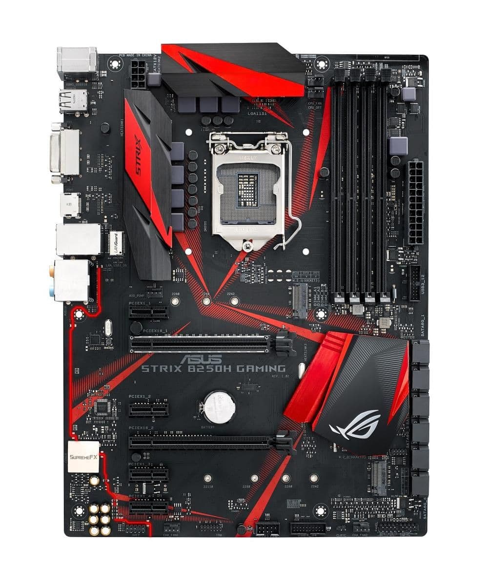 Asus B250 STRIX B250H Gaming LGA1151 DDR4 ATX main image
