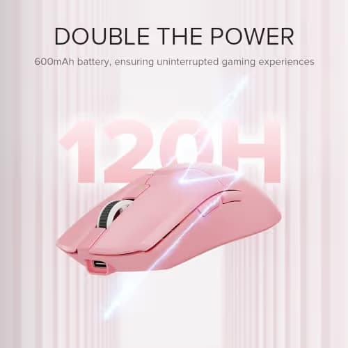 DeLUX M800 Ultra Wireless/Bluetooth/Wired Optical Mouse image