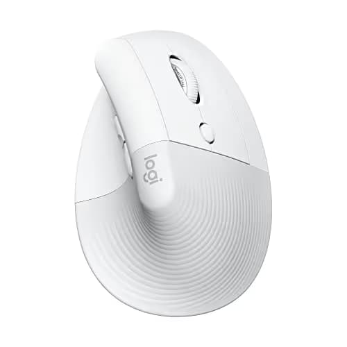 Logitech LIFT Optical Bluetooth Wireless White Mouse image