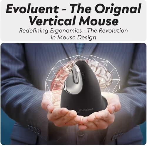 Evoluent VM4SW Small Wireless Optical Mouse image