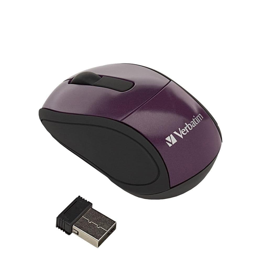 Verbatim 97473 Purple Wireless Optical Mouse main image