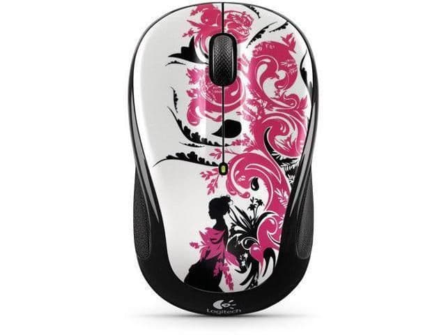 Logitech M325c Floral Spiral Wireless Optical Mouse image