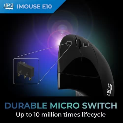 Adesso iMouse E10 Wireless Optical Mouse image