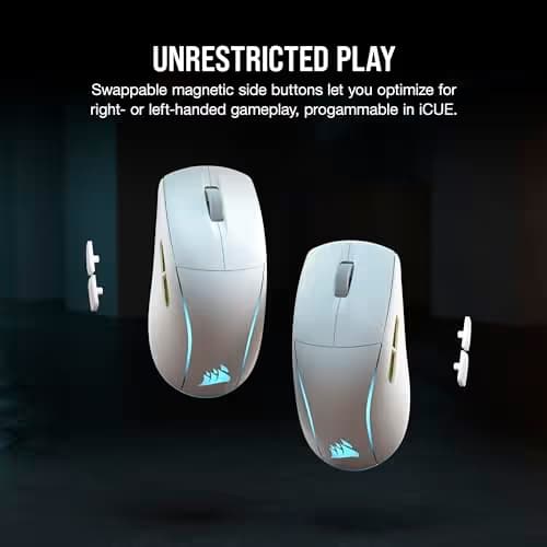 Corsair M75 Wireless Bluetooth Wired Optical Gaming Mouse image