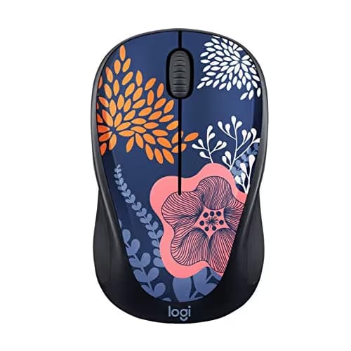 Logitech M325c Forest Floral Wireless Optical Mouse image