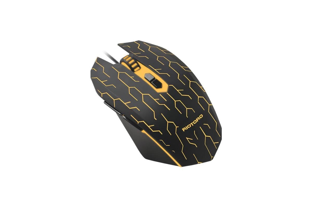 RIOTORO URUZ Z5 Lightning RGB Wired Optical Gaming Mouse main image