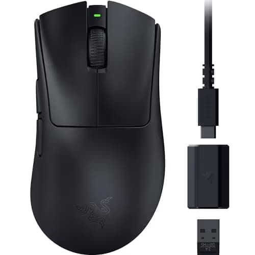 Razer DeathAdder V3 HyperSpeed Wired/Wireless Optical Gaming Mouse image