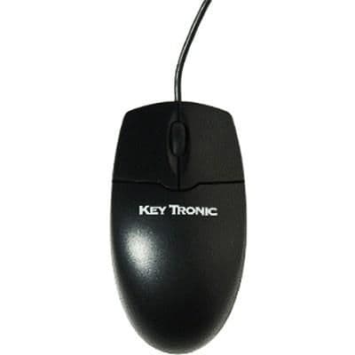 KeyTronic 2MOUSEU2L Wired Optical Mouse image