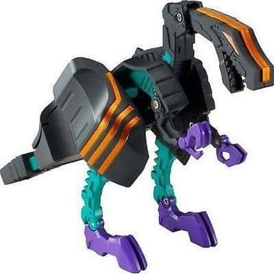 Takara Tomy Transformers DinoSaurer Wired Optical Black / Orange Mouse image
