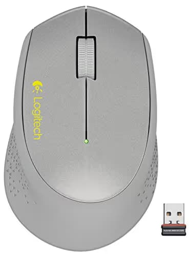 Logitech M320 Silver Wireless Optical Mouse image