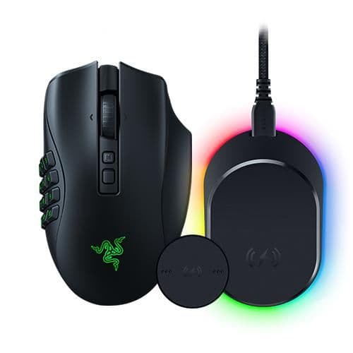 Razer Naga V2 Pro with Dock Pro Wireless/Bluetooth/Wired Optical Gaming Mouse main image