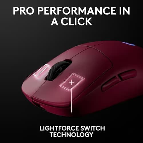 Logitech PRO 2 LIGHTSPEED Wired/Wireless Optical Gaming Mouse image