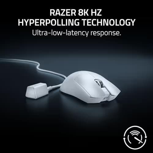 Razer Viper V3 Pro Wireless/Wired Optical Gaming Mouse White image