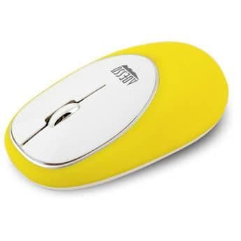 Adesso iMouse E60Y Yellow Wireless Optical Mouse main image