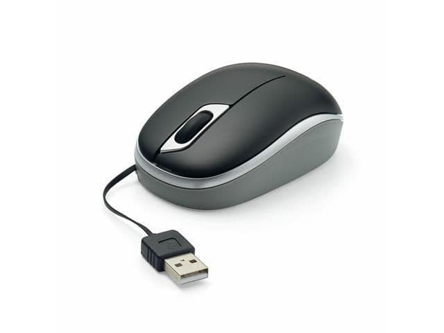 Verbatim Retractable Wired Optical Mouse main image