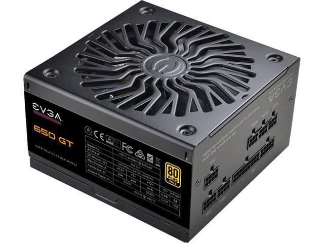 EVGA SuperNOVA 650 GT 650 W 80+ Gold Certified Fully Modular ATX image