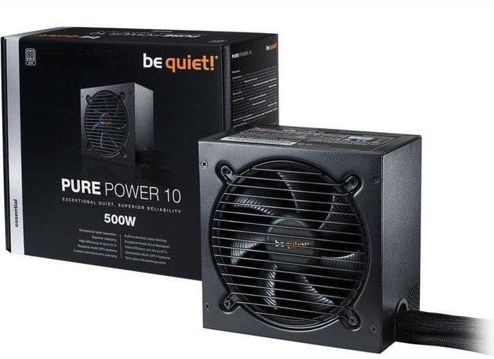 be quiet! Pure Power 10 500W 80+ Silver Certified Non-Modular main image