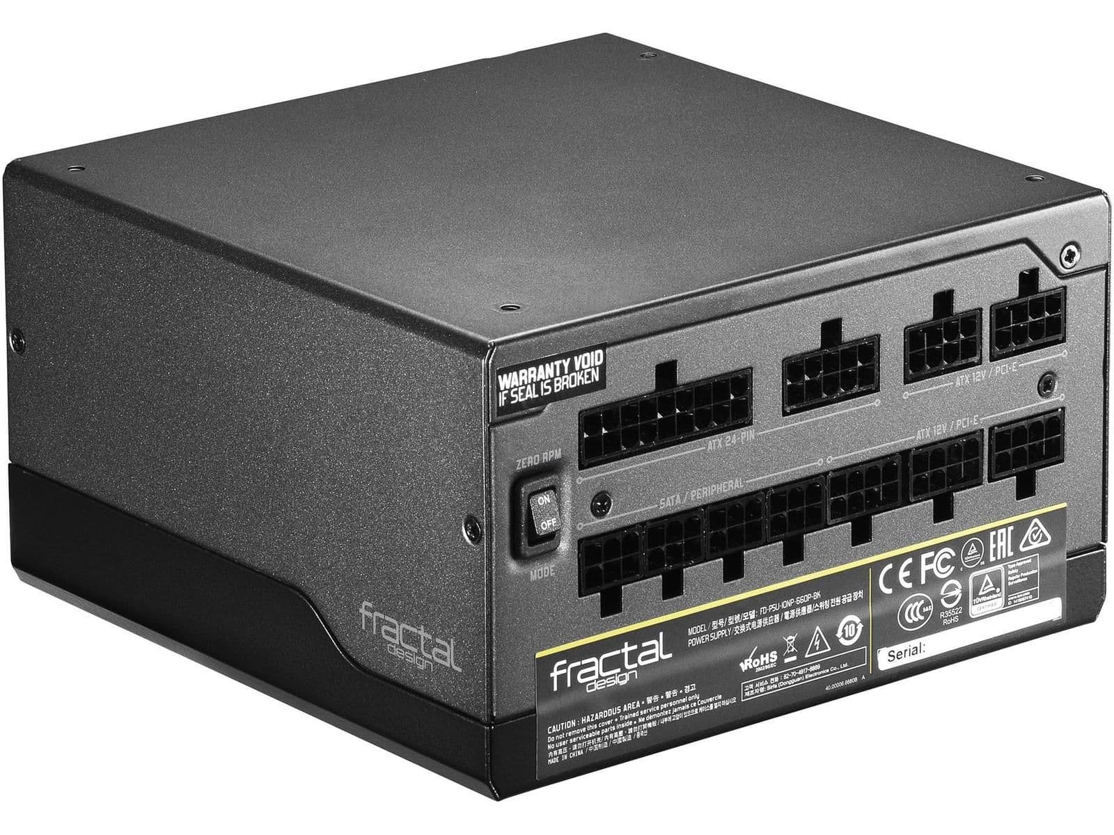 Fractal Design Ion+ 660P Black 660W Fully Modular 80+ Platinum Certified main image