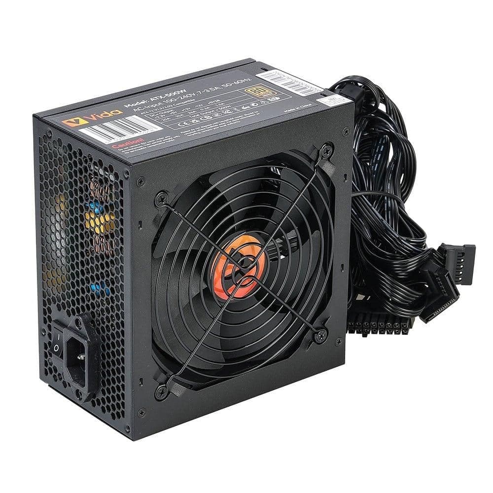 Vida ATX-500W Black ATX 500W Non-Modular main image