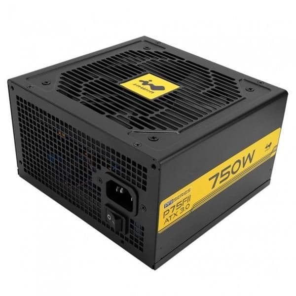 In Win P75FII Black / Yellow 750W Non-Modular 80+ Gold image