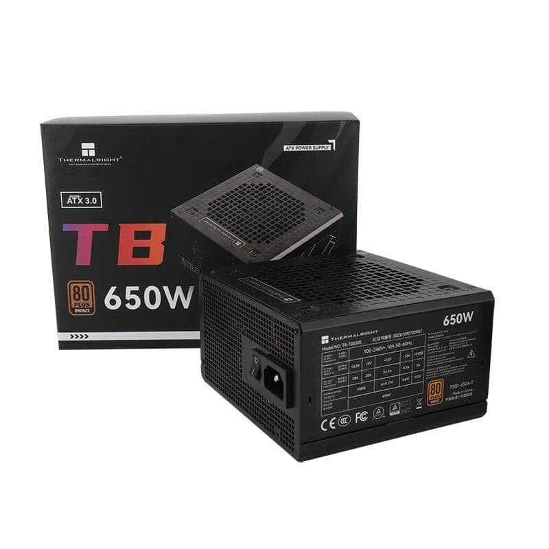 Thermalright TB650S Black ATX 650W Non-Modular 80+ Bronze Certified main image