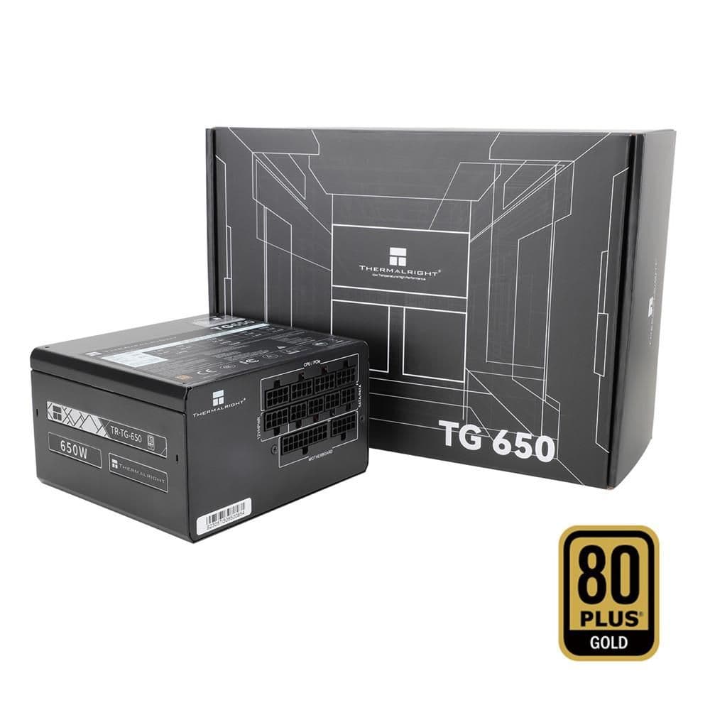 Thermalright TG Black 650W Fully Modular 80+ Gold Certified image