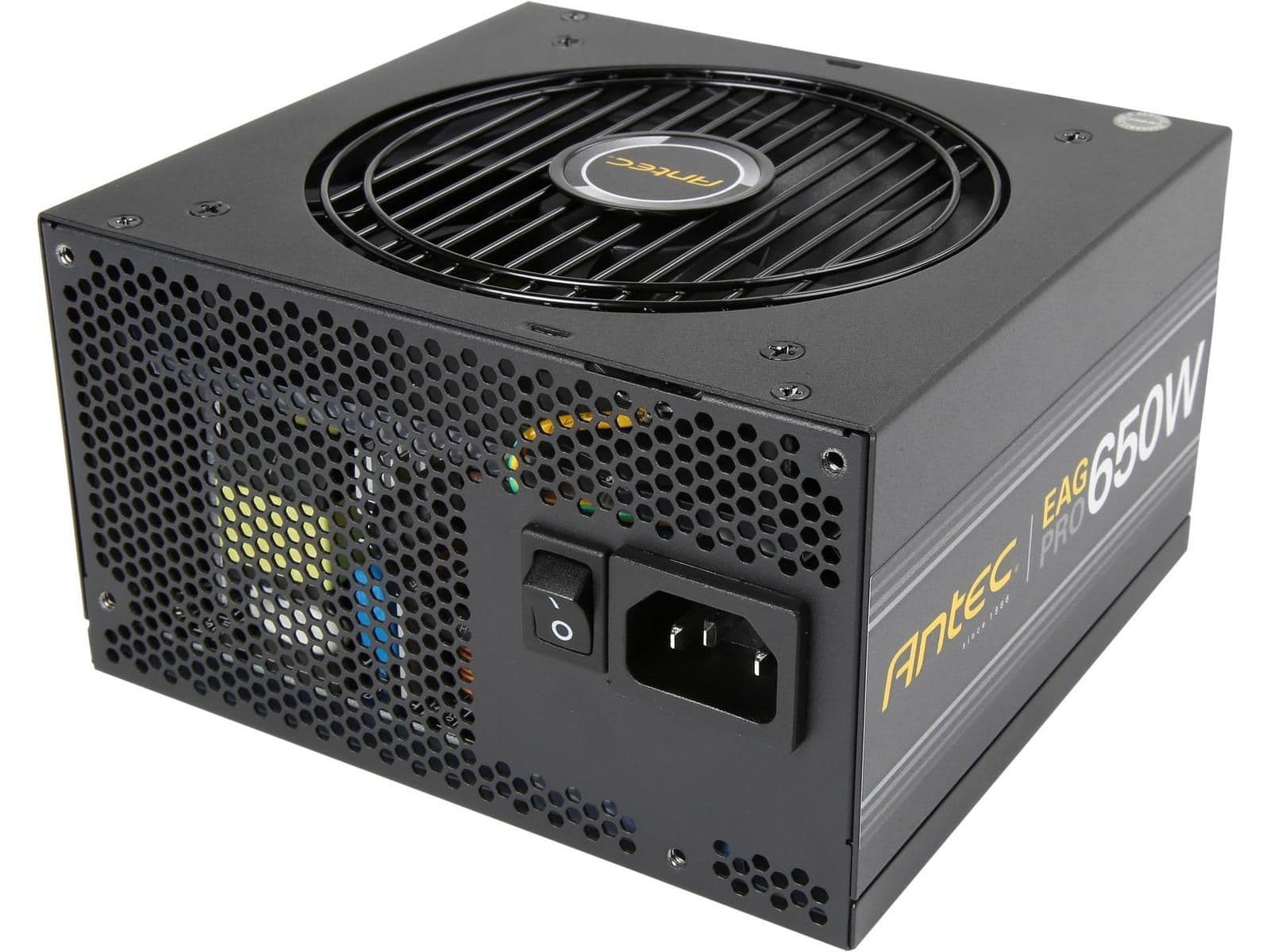 Antec EARTHWATTS GOLD PRO Black ATX 650W Semi-Modular 80+ Gold Certified image