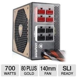 Cougar COUGAR-GX700 ATX 700W Fully Modular 80+ Gold Certified main image