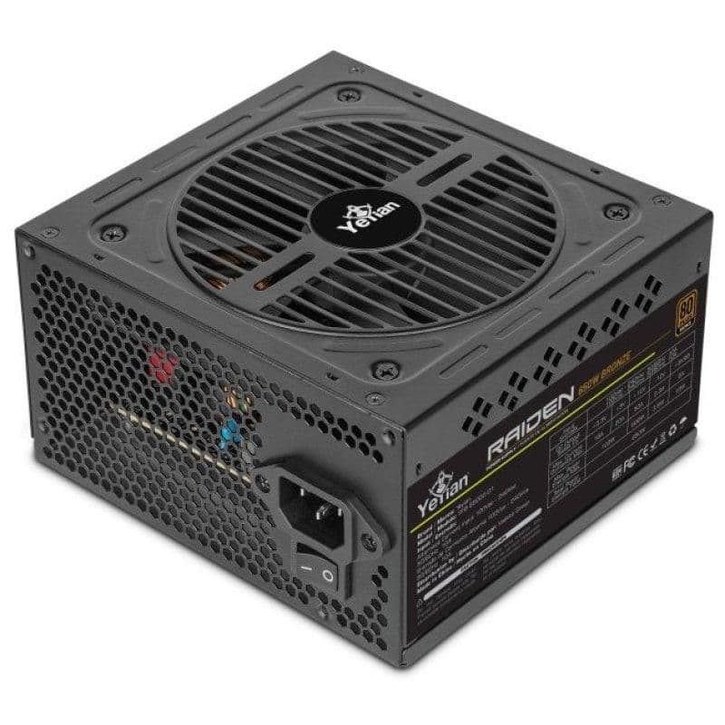 YEYIAN Raiden Black ATX 650W Non-Modular 80+ Bronze Certified main image