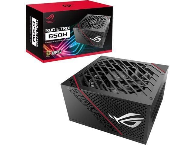 Asus ROG Strix Black / Red 650W Fully Modular 80+ Gold image