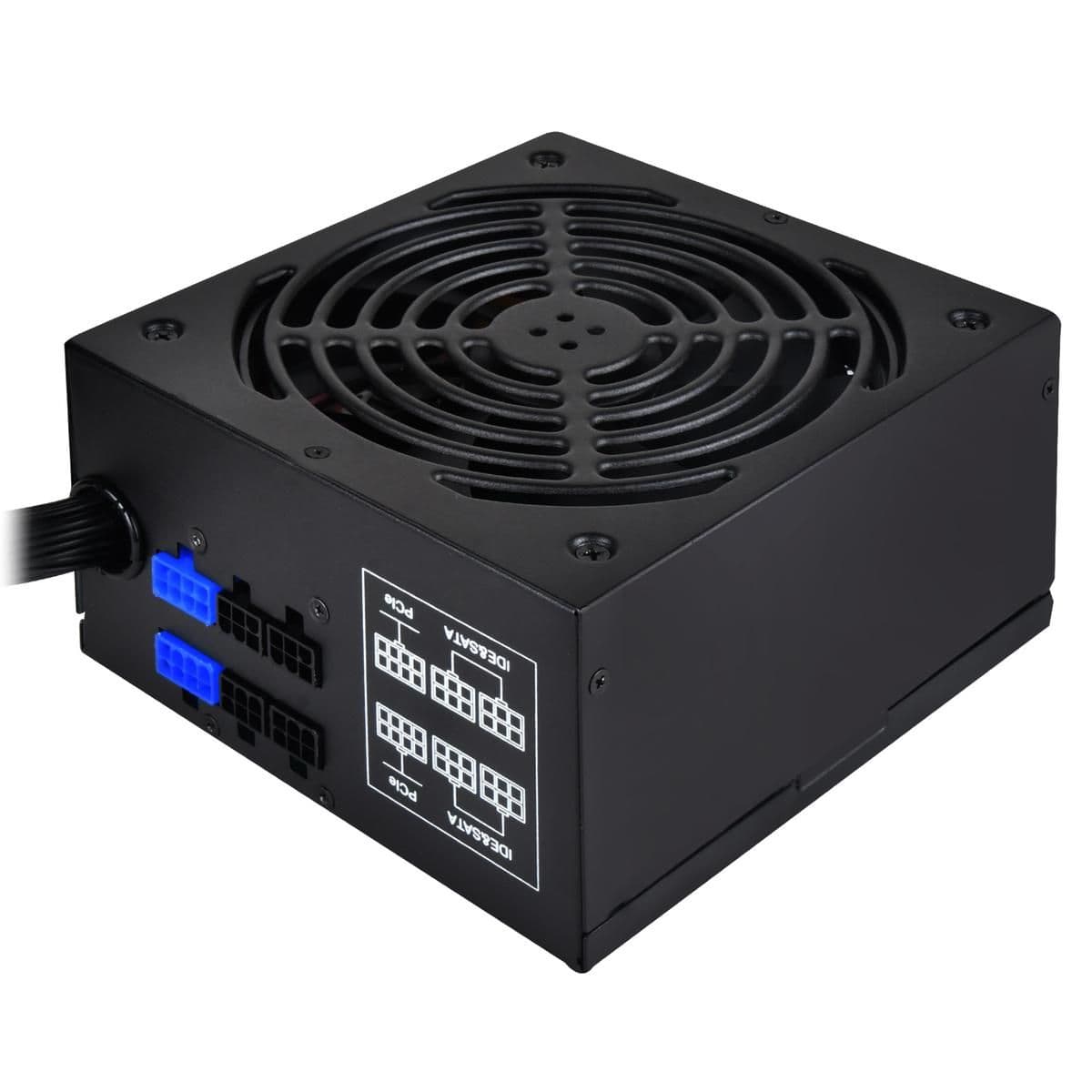 Silverstone Essential Black / Blue 650W Semi-Modular 80+ Gold ATX main image