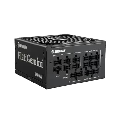 Enermax PlatiGemini Fully Modular ATX Power Supply - 1200 Watts ATX 3.1 - Black main image