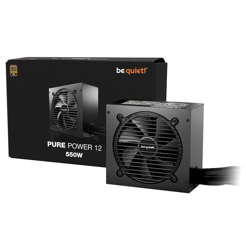 be quiet! Pure Power 12 Black 550W Non-Modular 80+ Gold main image