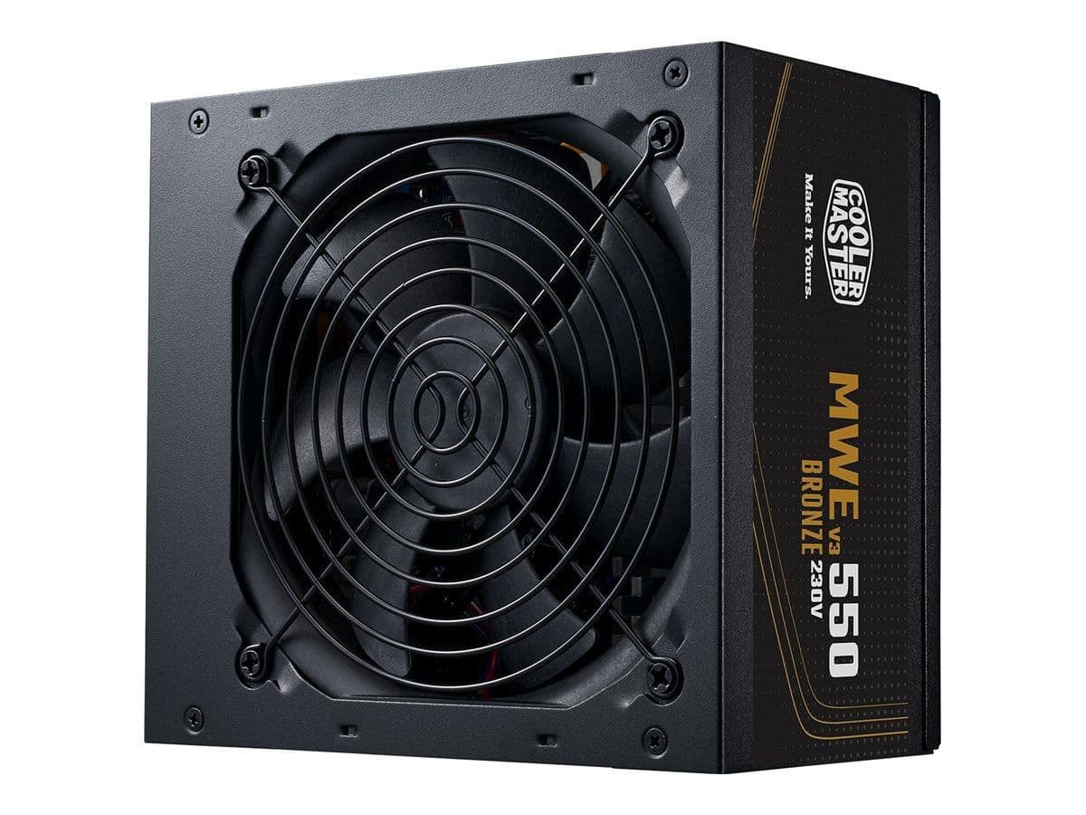 Cooler Master MWE Bronze V3 Black 550W Non-Modular 80+ Bronze main image