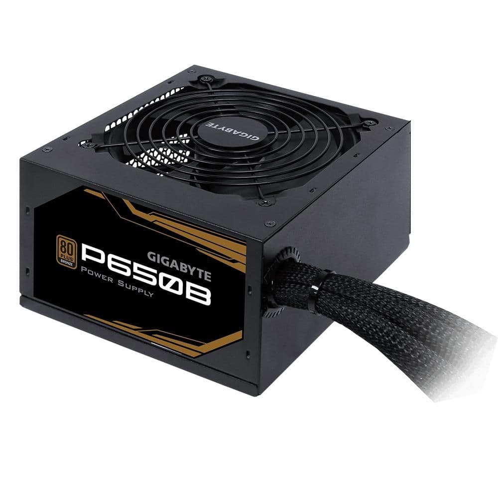 Gigabyte P-B Black 650W Non-Modular 80+ Bronze Certified main image