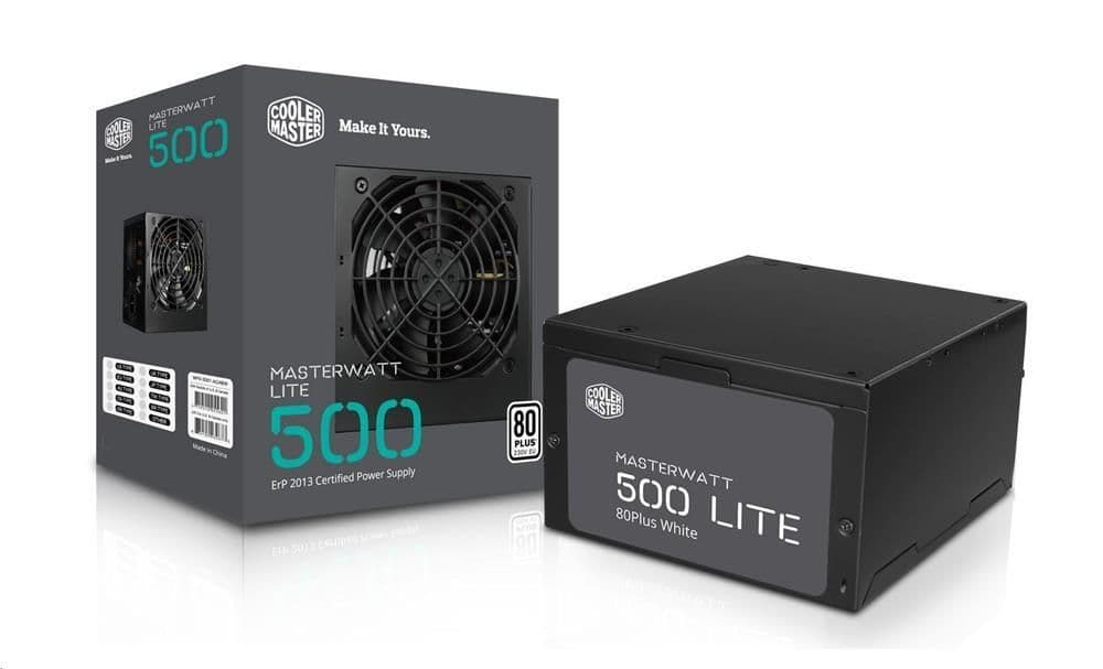 Cooler Master MasterWatt Lite 230V ATX 500W Non-Modular 80+ Certified main image