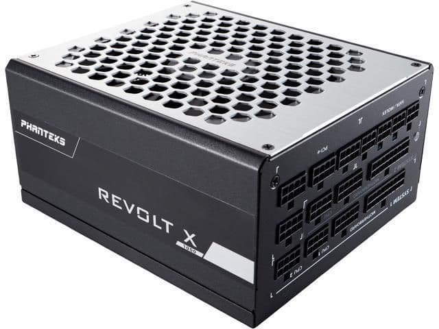 Phanteks Revolt X Black / Silver 1000W Fully Modular 80+ Platinum main image