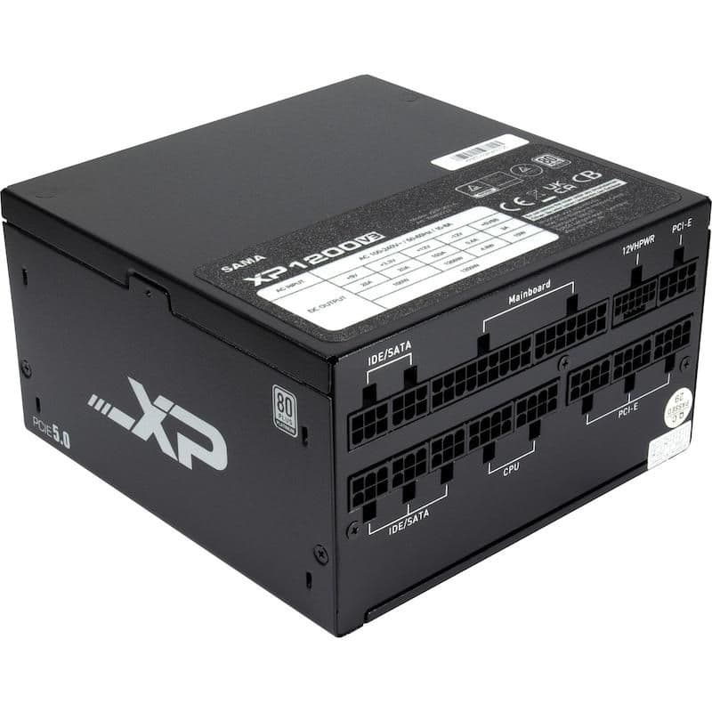 Inter-Tech SAMA XPH-1200A Black 1200W Fully Modular 80+ Platinum image