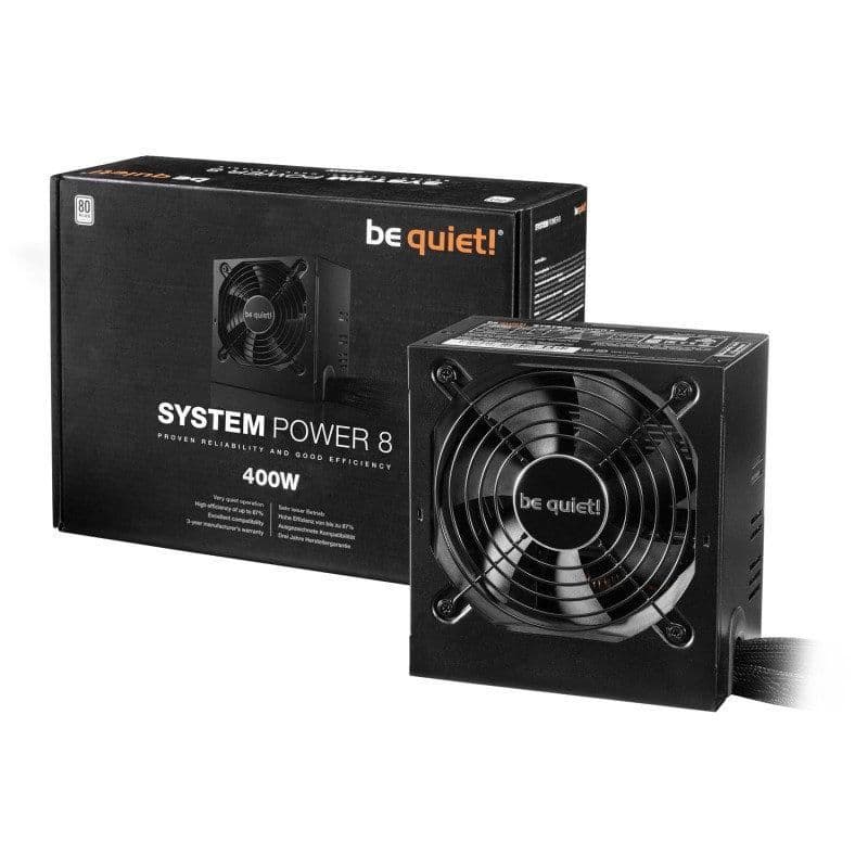 be quiet! System Power 8 400W Non-Modular 80+ Certified image
